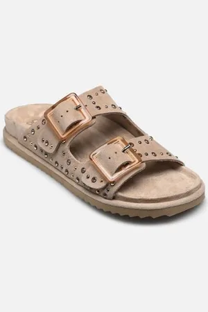 Colors of California Sandalen Two buckle sandal with studs - - Größe 37