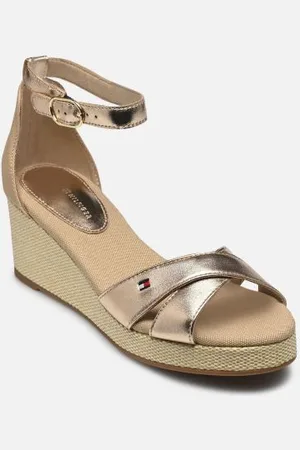 Tommy Hilfiger Espadrilles FLAG METALLIC MID WE - - Größe 36