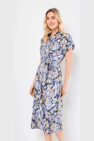 Ralph Lauren Bekleidung Fratillio-Short Sleeve-Day Dress - - Größe 34