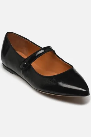 Rivecour Ballerinas Ballerines n°144 - Cuir vernis - Noir - - Größe 36