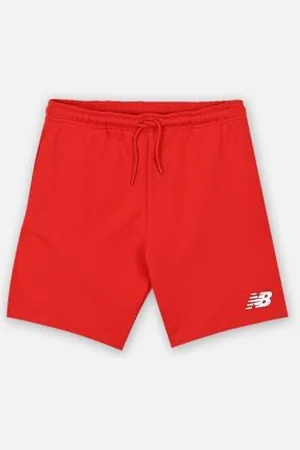 New Balance Bekleidung New Balance French Terry Stacked Logo Short - - Größe 12 - 13A