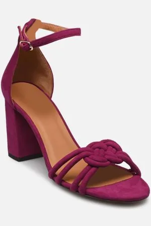 Rivecour Sandalen Sandales n°191 - Suede - Prune - - Größe 36