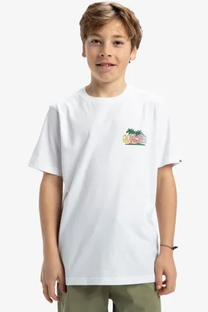 Quiksilver Bekleidung Ev Sunny Palms Ss Yth EQBZT04855 - - Größe 10A