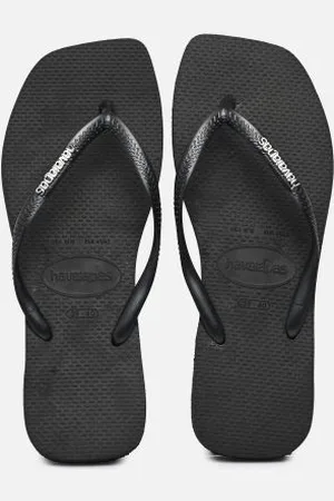Havaianas Zehensandalen Slim Square Logo Metallic - - Größe 35 - 36