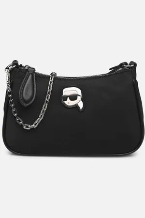 Karl Lagerfeld Handtaschen K/Ikonik 2.0 Nylon SM Zip SB - - Größe T.U