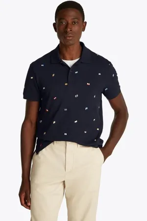 Tommy Hilfiger Bekleidung Critter Reg Polo MW0MW39044 - - Größe L