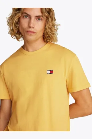 Tommy Hilfiger Bekleidung Tjm Reg Badge Tee Ex DM0DM20322 - - Größe L