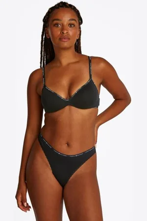 Tommy Hilfiger Bekleidung Wireless Push Up Bra UW0UW05740 - - Größe L