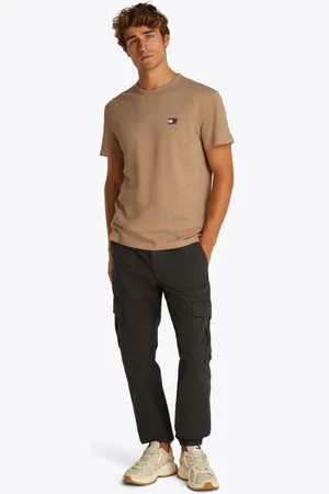 Tommy Hilfiger Bekleidung Tjm Reg Badge Tee Ex DM0DM20322 - - Größe L