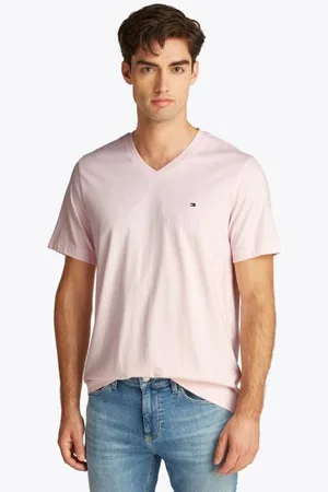 Tommy Hilfiger Bekleidung Essential V-Neck Tee MW0MW39249 - - Größe L