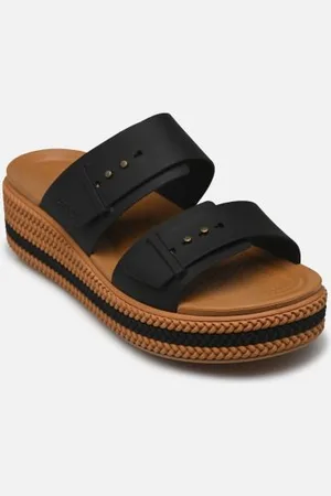Crocs Sandalen Brooklyn Woven Buckle - - Größe 36 - 37