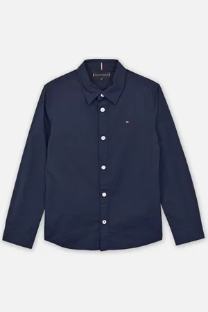 Tommy Hilfiger Bekleidung Solid Stretch Poplin KB0KB06965 - - Größe 6A