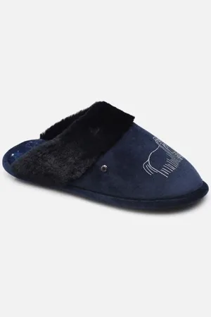 Isotoner Hausschuhe Mule Plate – Microvelours Et Fourrure W - - Größe 36