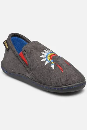 Isotoner Hausschuhe Mocassins – suédine - - Größe 28
