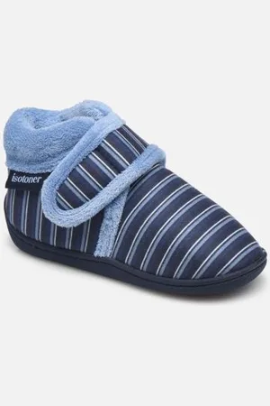 Isotoner Hausschuhe Botillon Velcro - - Größe 20