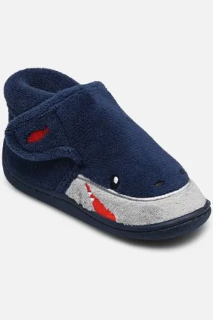 Isotoner Hausschuhe Bottillons velcro garcon – microéponge - - Größe 20