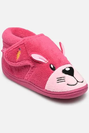 Isotoner Hausschuhe Bottillons velcro fille – microéponge - - Größe 20