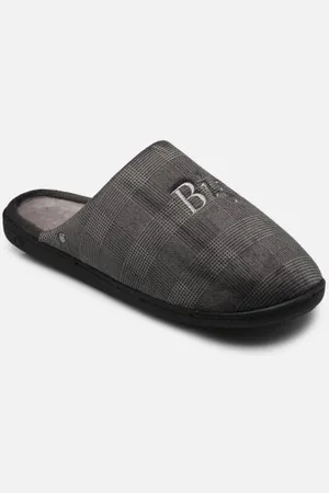 Isotoner Hausschuhe Mule brodée – Velours M - - Größe 41