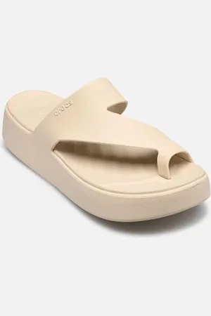 Crocs Sandalen Getaway Platform Toe Loop - - Größe 36 - 37