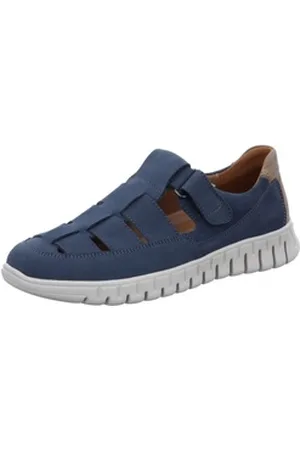 Waldläufer Waldläufer Slipper H-Baldo, Blau