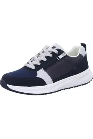 Waldläufer Waldläufer Schnürschuh H-Matti, Blau
