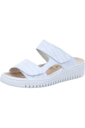 Waldläufer Waldläufer Pantolette H-Willow, Weiß