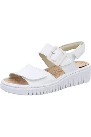 Waldläufer Waldläufer Sandale H-Willow, Offwhite