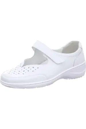 Waldläufer Waldläufer Slipper Kya, Weiß