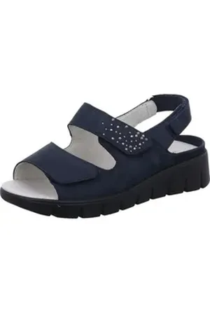 Waldläufer Waldläufer Sandale M-Wiola, Blau