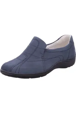 Waldläufer Waldläufer Slipper Henni, Blau