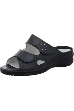 Waldläufer Waldläufer Pantolette Merle, Schwarz