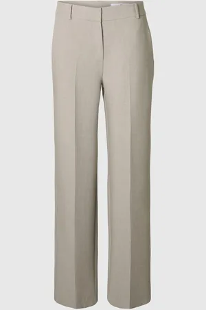 SELECTED Elegante Hose Mit Weitem Bein