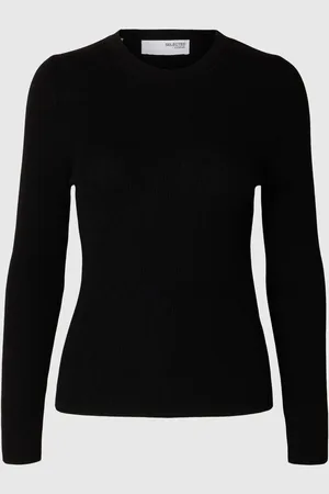 SELECTED Wollgemisch Stricktop
