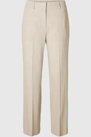 SELECTED Elegantes Hose Mit Weitem Bein
