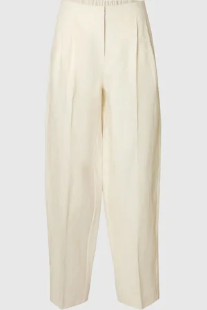 SELECTED 100% Leinen Barrel Fit Hosen