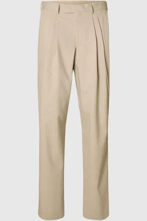 SELECTED Relaxed Fit Nadelstreifen Anzughose