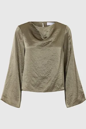 SELECTED High Neck Oberteil Mit Langen Ärmeln