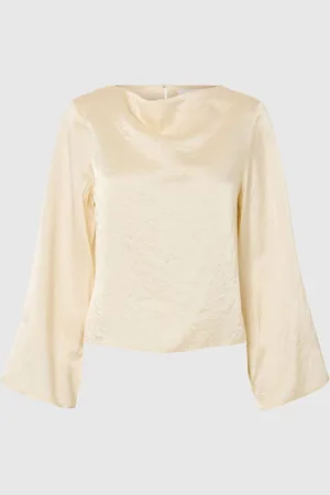 SELECTED High Neck Oberteil Mit Langen Ärmeln