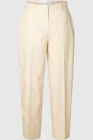 SELECTED Mid Waist Barrel Fit Hosen