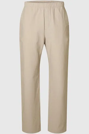 SELECTED 196 Baumwoll Straight Leg Hose