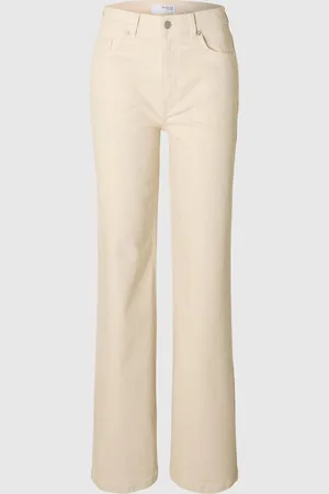 SELECTED High Waist Wide Fit Jeans