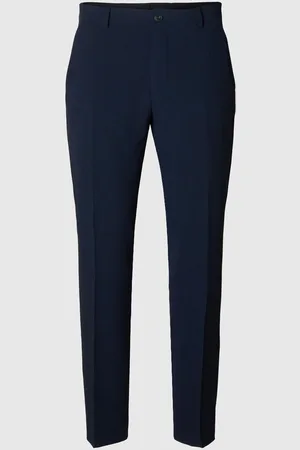 SELECTED Slim Fit Seersucker Anzughose