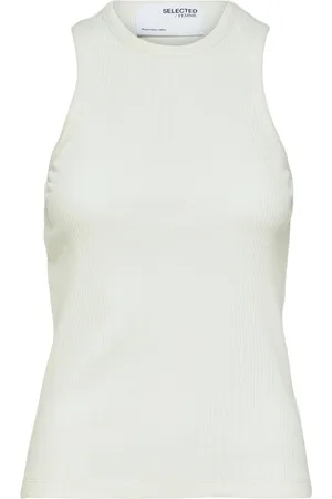 SELECTED Geripptes Tanktop