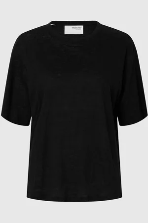 SELECTED Leinen T-shirt