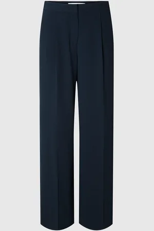 SELECTED Gewebte Hose Mit Weitem Bein