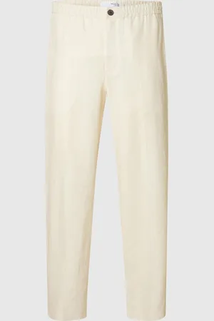 SELECTED Loose Fit Leinenhose