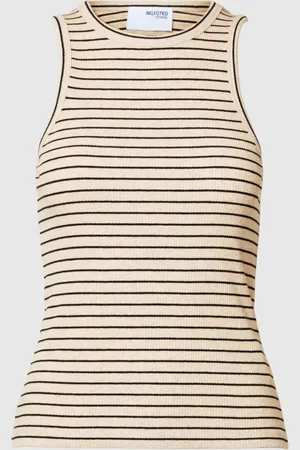 SELECTED Gestreifte Tanktop
