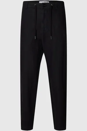 SELECTED Leinenmix Hose