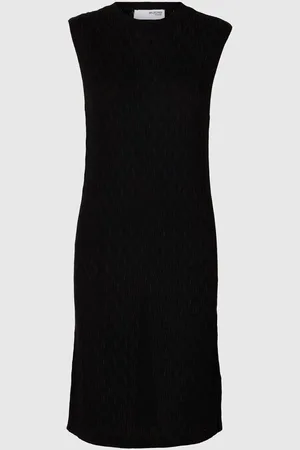 SELECTED Strick Midikleid