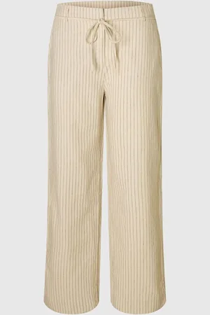 SELECTED Hanfmix Hose Mit Weitem Bein